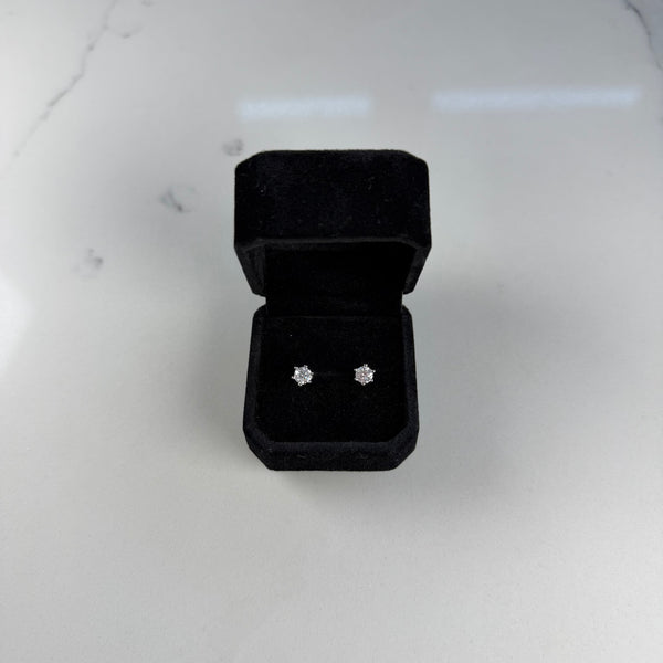 Moissanite Stud Earrings