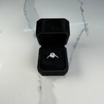 Moissanite Halo Ring