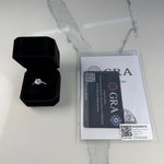 Moissanite Halo Ring